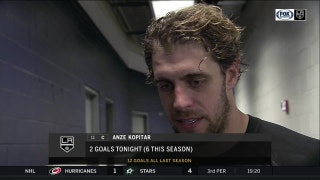 Anze Kopitar's two goals give the LA Kings the edge in Columbus
