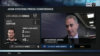 John Stevens: We got big effort from our leaders tonight