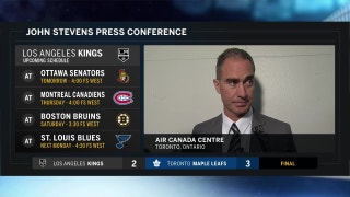 John Stevens talks Kings first loss in regular time
