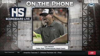 Cedar Park Coach Carl Abseck joins the show | High School Scoreboard Live