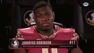 Inside the Helmet: FSU DE Janarius Robinson