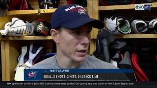 Matt Calvert wants the Blue Jackets to limit mistakes