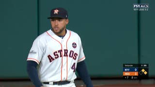 George Springer leaping catch denies Yankees in ALCS Game 6