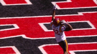 Marcel Spears takes the INT to the house giving Iowa State a 31-13 lead over Texas Tech