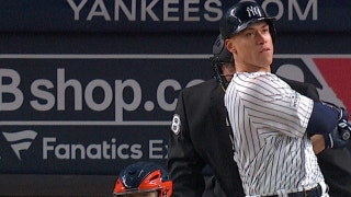 Aaron Judge gets his first HR of the postseason as the Yankees win Game 3 of the ALCS