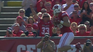 Wisconsin leads 21-3 at the half thanks to Alex Hornibrook connecting with Zander Neuville for an 8-yd touchdown