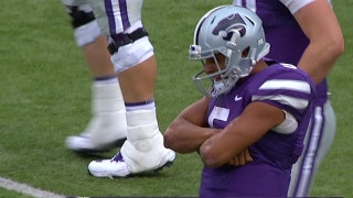 Alex Delton runs it in from 21 yards out as Kansas State takes a double-digit lead over No. 9 Oklahoma