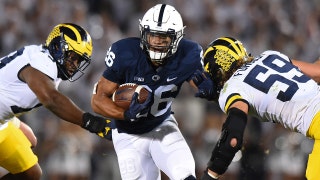 Saquon Barkley's 3 TDs help No. 2 Penn State cruise past Michigan, 42-13