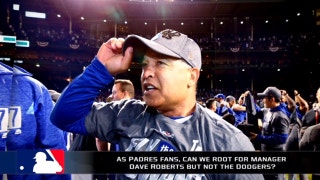As Padres fans, can we root for manager Dave Roberts but not the Dodgers?