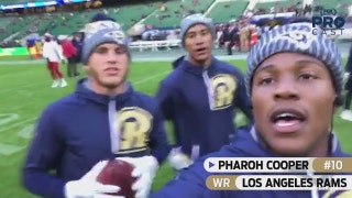 Get on the field with the Rams at Twickenham Stadium in London | PROcast