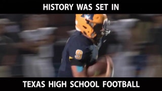Matt Gadek sets new Texas High School Football Rushing Record with 592 yards | The Scoop