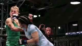 Watch the highlights of the fight between Rachael Ostovich-Berdon and Melinda Fabian | The Ultimate Fighter