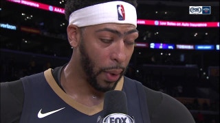 Anthony Davis on Eye Injury: 'Told Floyd Mayweather it looks like you hit me'