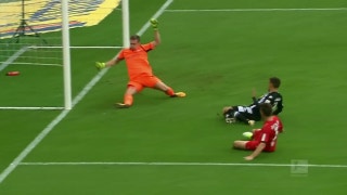 Fabian Johnson scores for Gladbach vs. Bayer Leverkusen | 2017-18 Bundesliga Highlights