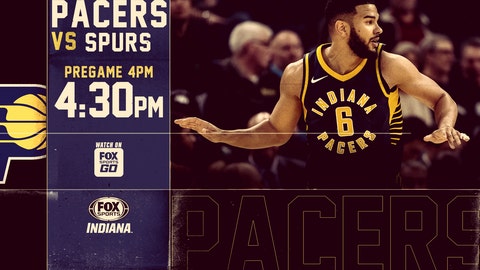 Oladipo's late 3 gives Pacers rare 97-94 win over Spurs Oladipo's late 3 gives Pacers rare 97-94 win over Spurs