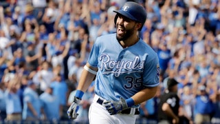 WATCH: Eric Hosmer homers in first inning of Royals' season finale