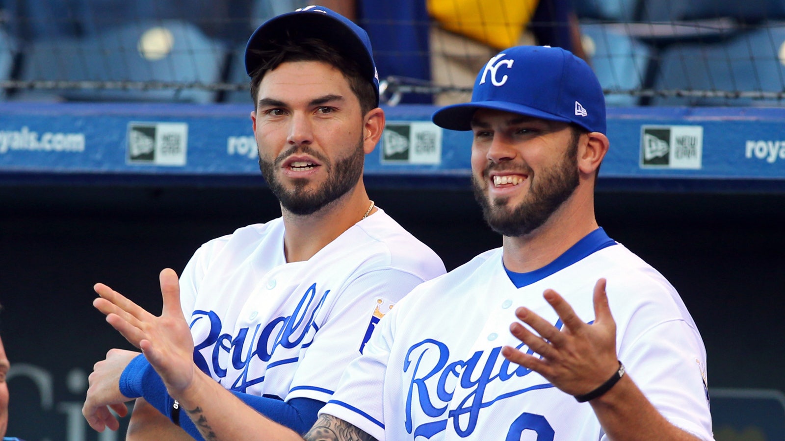 Moustakas On Facing Hosmer It S Just Weird Seeing Him Over There Fox Sports