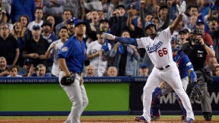 Yasiel Puig leads the Dodgers to a 1-0 NLCS lead over the Cubs
