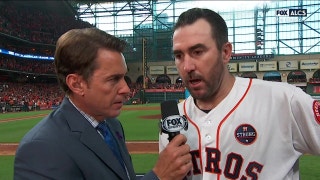 Justin Verlander on his CG gem with 13 K’s in Game 2