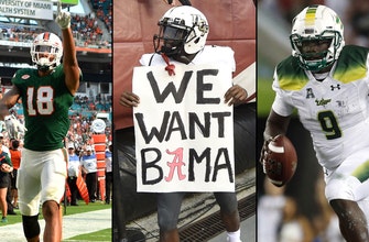 
					Miami stays at 2; UCF, USF inch up rankings in AP poll
				