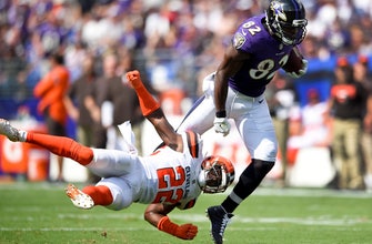 Ravens TE Watson returns with flourish from torn Achilles