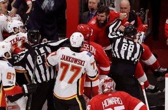NHL suspends Red Wings' Witkowski for 10 games for fighting