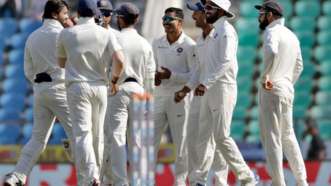 Ashwin and Sharma put India in control against Sri Lanka Ashwin and Sharma put India in control against Sri Lanka