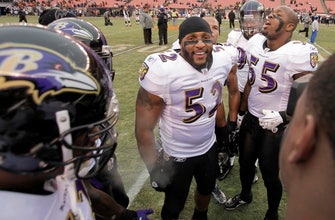 
					Ray Lewis lauds Ravens defense for sustaining excellence
				