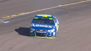 The "Chase for 8" ends after Jimmie Johnson suffers flat tire | 2017 PHOENIX