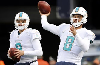 Dolphins QB Matt Moore ruled out for Sunday; David Fales to serve as backup