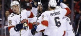 Panthers come alive in 3rd period, finish road trip with win over Coyotes