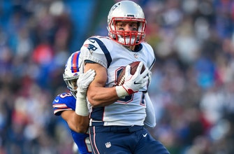 Playoffs, Gronk hit backdrop matchup between Bills, Patriots