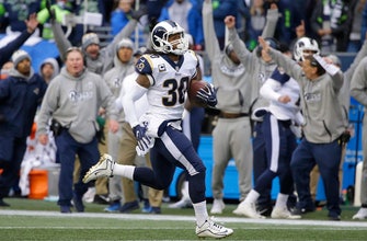 Rams' Gurley is OK with losing rush title for playoff health