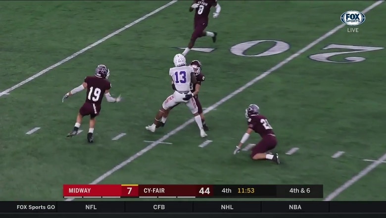 Midway Vs Cy Fair Midway Deep And Beautiful Catch Hsfb State
