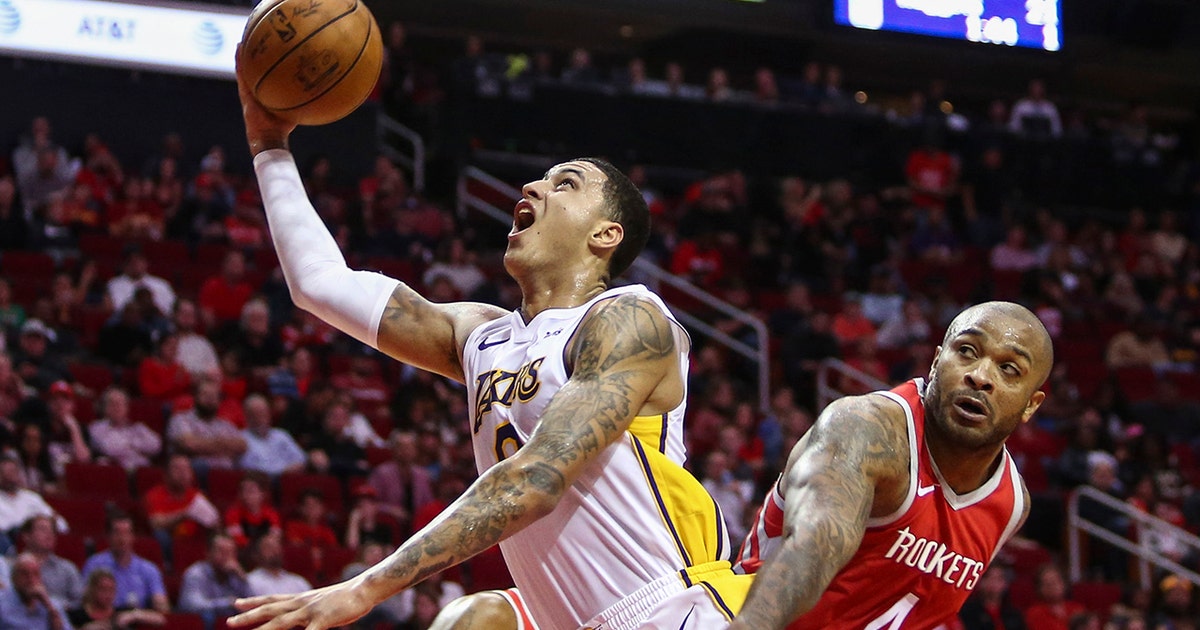 Cris Carter reacts to Kyle Kuzma dropping 38 points in the Lakers' win over the Houston Rockets
Cris Carter reacts to Kyle Kuzma dropping 38 points in the Lakers' win over the Houston Rockets