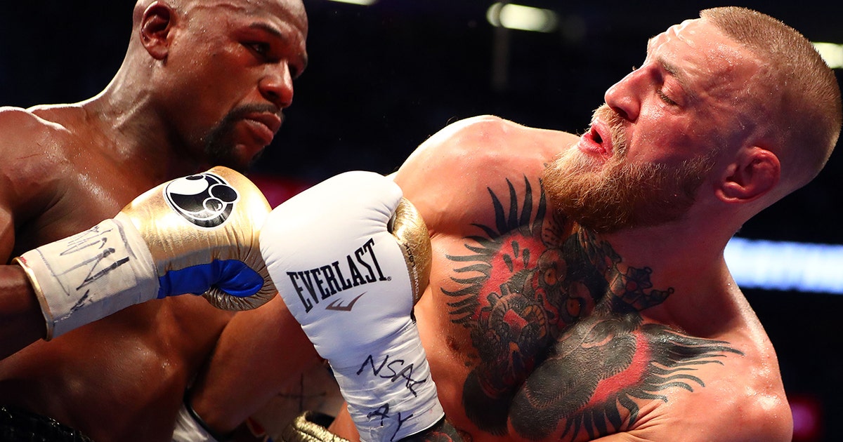 Nick Wright responds to Dana White teasing Mayweather vs McGregor in the octagon: 'It's an absurdity'
Nick Wright responds to Dana White teasing Mayweather vs McGregor in the octagon: 'It's an absurdity'
