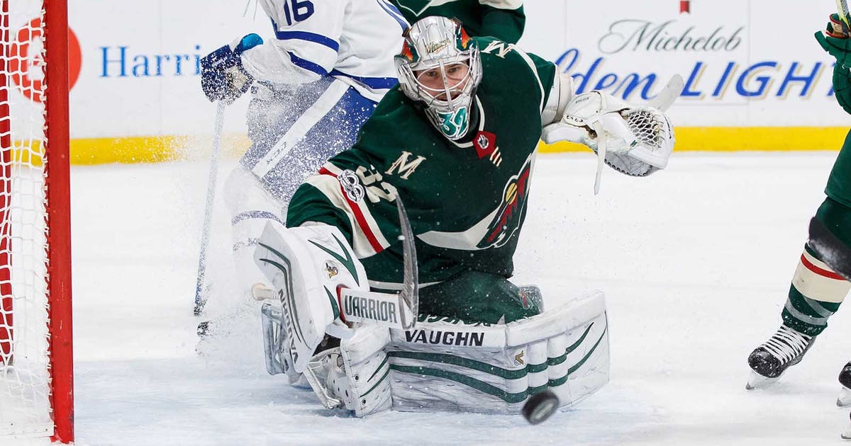 Alex Stalock, Minnesota Wild shut out Toronto Maple Leafs