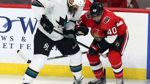 Sharks' Joe Thornton has MCL injury, waiting on MRI results