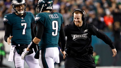 Carson Wentz says the Eagles are Nick Foles team now