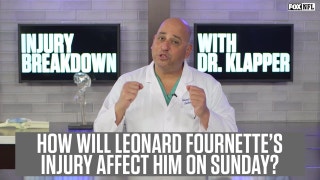 Dr. Klapper explains how Leonard Fournette’s injury will impact his play on Sunday