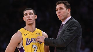 Skip Bayless explains why ‘it’s Lonzo vs Luke Walton’ on the Lakers