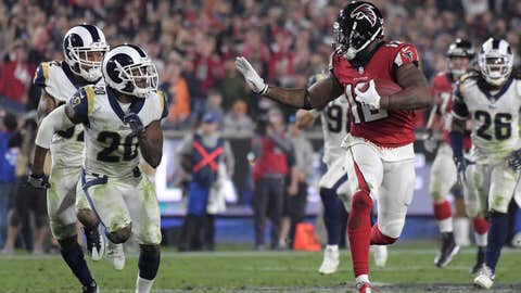 National Football League playoffs: Falcons vs. Rams