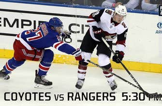 Preview: Coyotes vs. Rangers, 5:30 p.m., FOX Sports Arizona