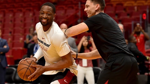 The Cavaliers send Dwyane Wade back to the Miami Heat