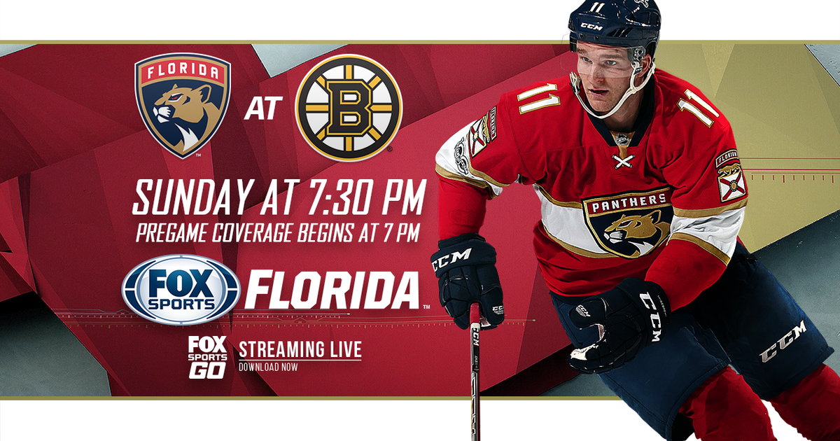 Florida Panthers At Boston Bruins Game Preview