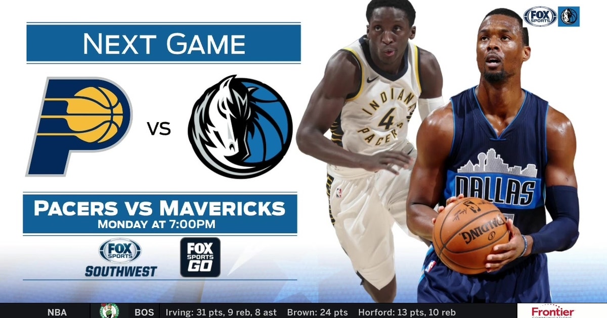 Indiana Pacers At Dallas Mavericks Preview Mavs Live Fox Sports