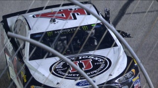 Kevin Harvick salutes Dale Earnhardt after dominating win | 2018 ATLANTA | FOX NASCAR