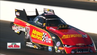Courtney Force wins Funny Car final after father's terrible wreck | 2018 NHRA DRAG RACING