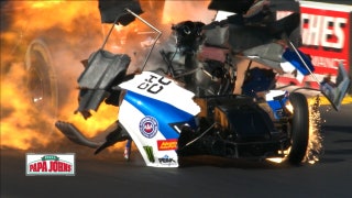 John Force transported to hospital after horrific wreck | 2018 NHRA DRAG RACING