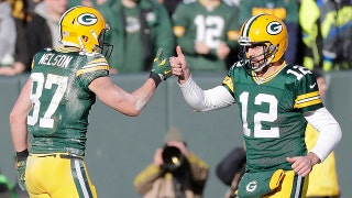 Skip Bayless reveals why he disagrees with Aaron Rodgers' reaction to Green Bay cutting Jordy Nelson
